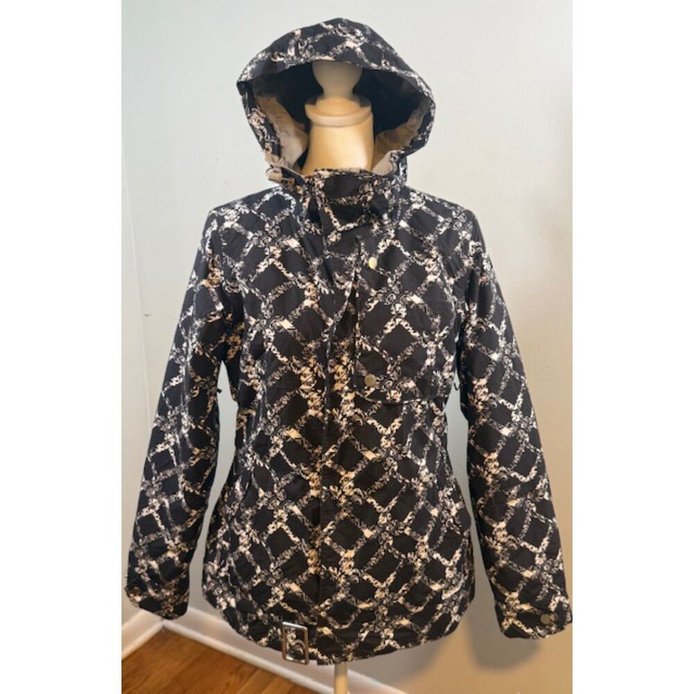 Burton Women's Mutiny DryRide Durashell Ski‎ Snowboard Jacket S Geometric Print
